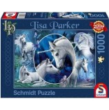 Cumpara ieftin Puzzle Schmidt - Lisa Parker: Charming Unicorns, 1000 piese