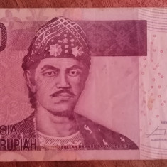 M1 - Bancnota foarte veche - Indonezia - 10000 rupii - 2014