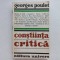 GEORGES POULET - CONSTIINTA CRITICA