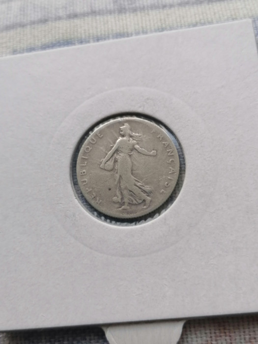 Franta. 50 centimes 1898 Argint.