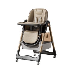 Scaun de Masa pentru Bebelusi si Copii, Flippy, 2 Tavite si Husa Detasabile, Multifuncțional, Stabil, Centura de Siguranta, Inaltime Ajustabila, Spata