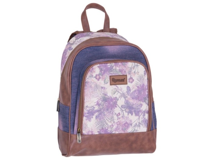 Ghiozdan Pulse Jeans Floral