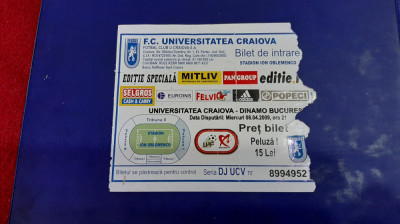 Bilet U Craiova - Dinamo foto