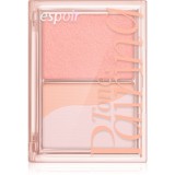 espoir Tone Pairing Cheek blush trio pentru look perfect culoare Peach Fizz 9 g