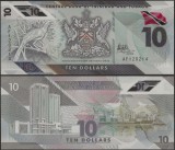 !!! TRINIDAD-TOBAGO - 10 DOLARI 2020 - P NEW - UNC / POLIMER