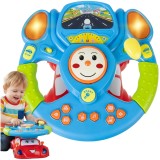 Volan interactiv pentru copii 3+ cu lumini, sunete si proiector