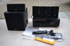 Sistem Yamaha HTR 3066 cu Subwoofer, Telecomanda si 5 boxe