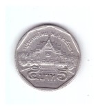 Moneda Thailanda 5 baht 1990, stare buna, curata