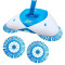 Matura Manuala Rotativa, 3 in 1, Hurricane Spin Broom, 360 Grade