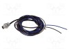 Conector M8 tată 3 pini 48V 4A IP67 pentru cabluri 0,34mm&sup2; Lutronic