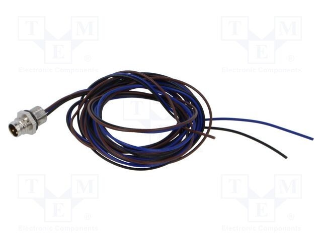 Conector M8 tată 3 pini 48V 4A IP67 pentru cabluri 0,34mm&sup2; Lutronic