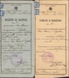 A1449 Buletin naștere și autorizație de &icirc;nmorm&acirc;ntare, 1936, Reșița