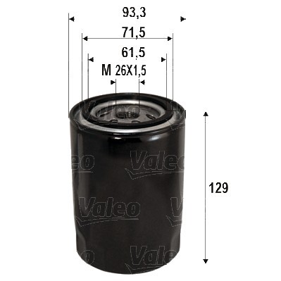 Filtru ulei VALEO 586095 foto