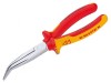 Clești Izolați Curbați Semirotunzi 200mm, KNIPEX