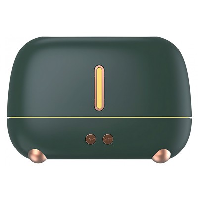 Umidificator de tip flacara, flippy, cu aromaterapie, 7 culori, 250 ml, verde foto