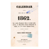 Patru calendare, anii 1850 -1862 - D