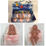 Nou nascut in scutecel fetita lumanare botez