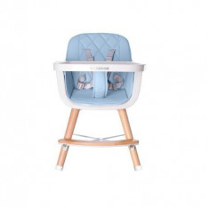 Scaun de masa Kikkaboo Woody Blue