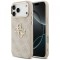 Husa pentru Apple iPhone 17 Pro Max, Guess, Big 4G Logo Classic, Roz Aurie