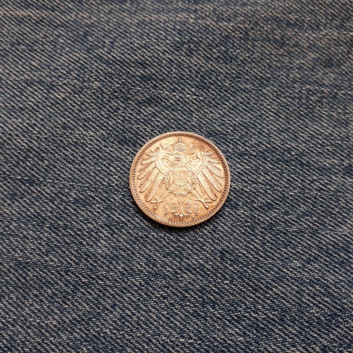 1 Mark 1915 a Germania marca argint