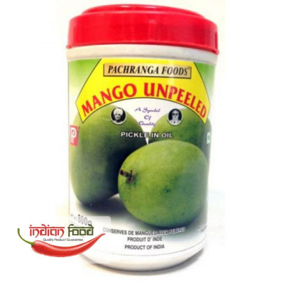 Pachranga Unpeeled Mango Pickle (Muraturi de Mango cu Coaja) 800g foto