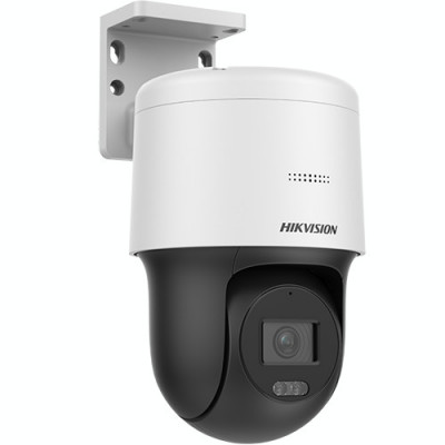 Camera miniPT IP 4MP, lentila 2.8mm, IR si White Light 30m, Audio si Speaker - HIKVISION DS-2DE2C400MW-DE-F1-S7 foto