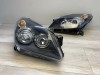 Faruri sport Opel Astra H GTC Twintop Angel Eyes look negru cu lupa NOU