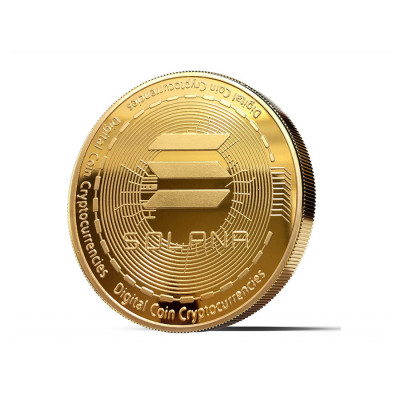 Moneda crypto pentru colectionari, GMO, Solana SOL foto