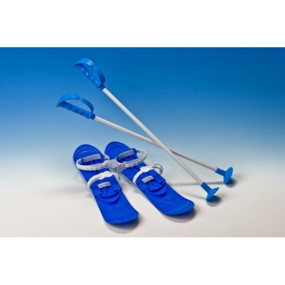 Schiuri copii Marmat Big Foot - Albastru foto