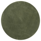 Cumpara ieftin Covor HUARTE, fir scurt, moale si lavabil, verde padure &Oslash; 200cm