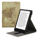 Husa pentru Amazon Kindle Paperwhite 11, Kwmobile, Maro, Piele ecologica, 56264.09