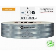 Banda reflectorizanta CONTINUA alba metalizata 7158