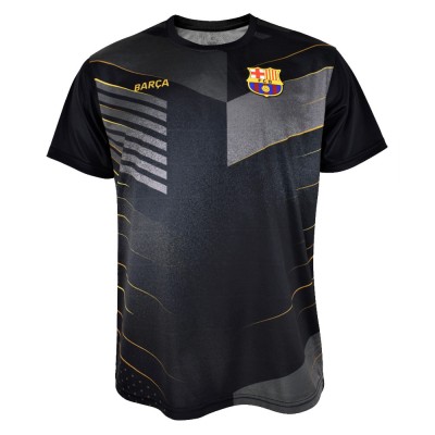 FC Barcelona tricou de fotbal pentru copii Barca black - 8 let foto