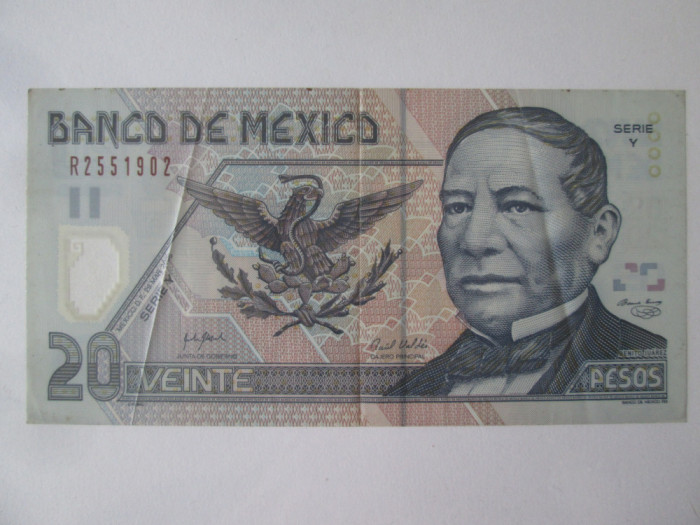 Mexic 20 Pesos 2006 data rara