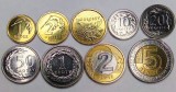 POLONIA LOT / SET Complet , Nr 1 - 9 buc : 1 +2 + 5 +10 + 20 + 50 Groszy +1+ 2 +5 Zloti 2018 , XF