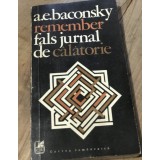 LITR1 Literatura Fals jurnal de calatorii