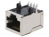Soclu RJ45 Cat 5 Ecranat 8p8c THT &icirc;n Unghi, ENCITECH