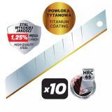 Cumpara ieftin Lame cutter segmentate de precizie cu acoperire de titan 18mm 10 buc.