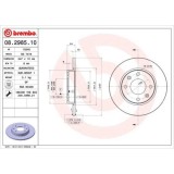 Set discuri frana Citroen: C15 (Vd), Saxo (S0), ZX (N2); Peugeot: 106 1 (1a), 205 1 (741a/C), 206 (2a/C), 306 (7b), 405 1 (15b)., punte fata, 247x10,