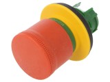 Comutator Siguranță 30mm EATON ELECTRIC, 2 Poziții, Roșu, Fără IP66