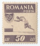 *Romania, LP 199/1946, OSP, dantelat, eroare, MNH