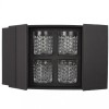 Set 4 Pahare Whisky 250ml, cutie cadou, CMP