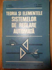 Teoria Si Elementele Sistemelor De Reglare Automata - D. Mihoc M. Ceaparu S.st. Iliescu I. Borangiu ,538884 foto