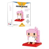 Joc tip LEGO cu tema LUCY, 5 ani+, MICROBLOCKS