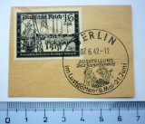 Germania Al Treilea Reich Fragment Ștampilat Expoziția Das Sowjet-Paradies Berlin 1942 -A666