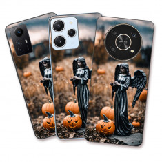 Husa Huawei Mate 10 Lite Silicon Gel Tpu Model Halloween Dovleacul Ingerului foto