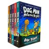 Hb Dog Man Series 6-10 Collection 5 Books Set By Dav Pilkey (Brawl Of The Wild, For Whom The Ball Rolls, Fetch-22, Grime And Punishment, Mothering Hei