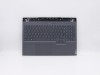 Carcasa superioara cu tastatura palmrest Laptop, Lenovo, Legion 7-15IMH05 Type 81YT, 5CB0Z21002, AM2VH000H00, AM2VH000I00, iluminata, RGB, layout UK