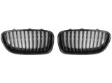 Grila masca fata fata BMW Seria 5 (F10/F11), 12.2009-2013, partea stanga, negru, lucios; TUNING,