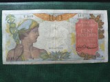 INDOCHINA FRANCEZĂ 100 PIASTRI 1947